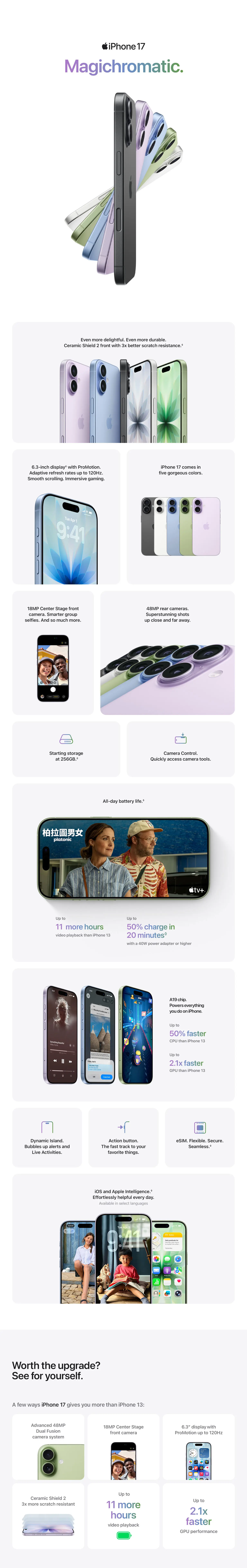 About iPhone 17
